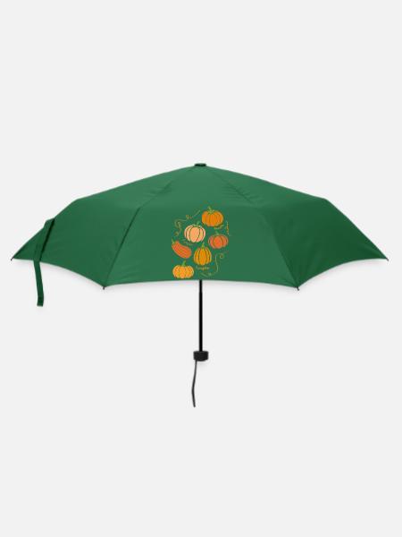 Pumpkin - Regenschirm (klein) - Flaschengrün