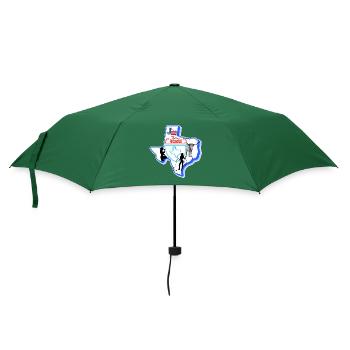 Texas, USA. - Regenschirm (klein) - Flaschengrün - Vorne