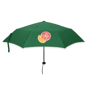 Obst - Regenschirm (klein) - Flaschengrün - Vorne