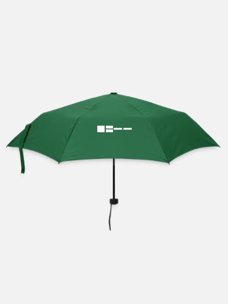 K-- - Regenschirm (klein) - Flaschengrün