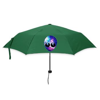 Aliens - Regenschirm (klein) - Flaschengrün - Vorne