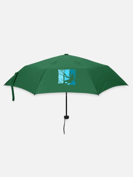 Kiteboard - Regenschirm (klein) - Flaschengrün