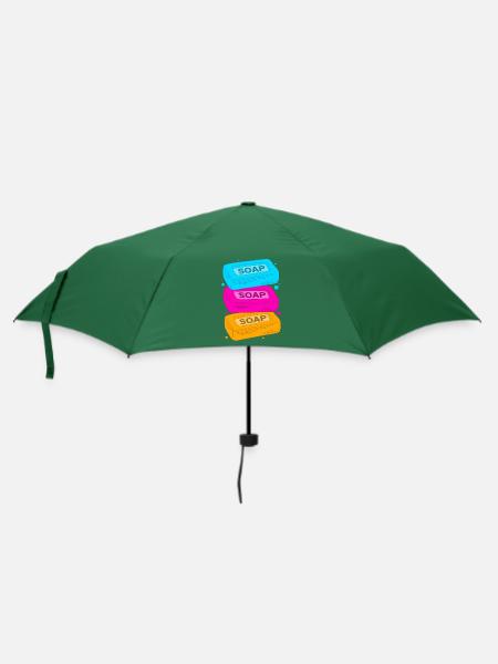 Seife Seifenherstellung DIY - Regenschirm (klein) - Flaschengrün