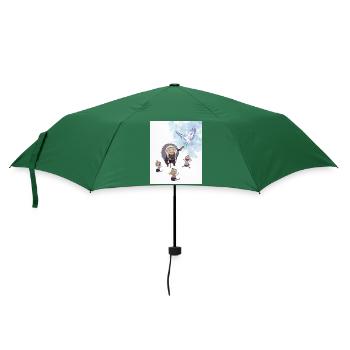 Magie der Vorfahren - Regenschirm (klein) - Flaschengrün - Vorne