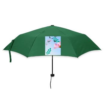 Nature - Regenschirm (klein) - Flaschengrün - Vorne