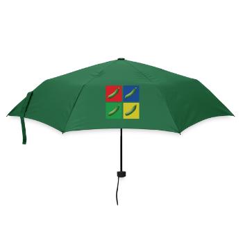 Zucchini - Regenschirm (klein) - Flaschengrün - Vorne