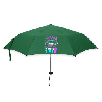 Tut mir leid, ich kann nicht, es ist Bauchtanzzeit Bauchtanz - Regenschirm (klein) - Flaschengrün - Vorne
