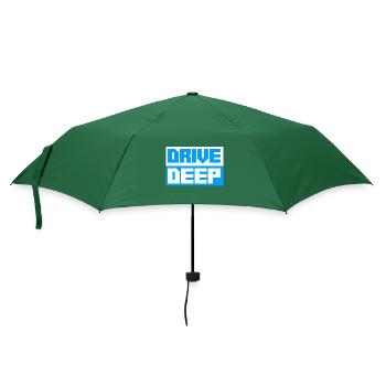 Tiefergelegt Tuning Auto - Regenschirm (klein) - Flaschengrün - Vorne