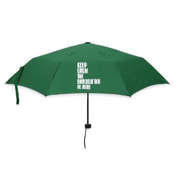 Babysitter Geschenk Babysitting Bester Babysitter - Regenschirm (klein) - Flaschengrün - Vorne