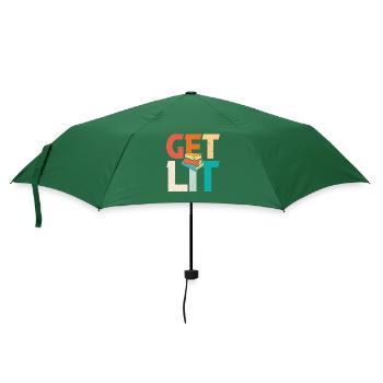Erhalten Sie Lit Books- - Regenschirm (klein) - Flaschengrün - Vorne