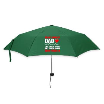 Operation Herz Geschenk - Regenschirm (klein) - Flaschengrün - Vorne