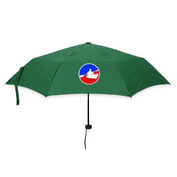 Kanusport Logo - Regenschirm (klein) - Flaschengrün - Vorne