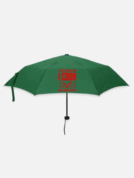 kochen koch - Regenschirm (klein) - Flaschengrün