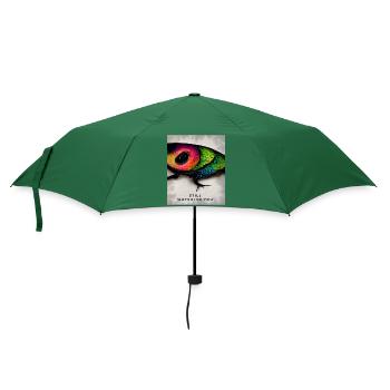 Ein interessantes Thema wie aus Filmen für Liebhaber der Angst - Regenschirm (klein) - Flaschengrün - Vorne