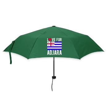 Adjara Souvenir - Regenschirm (klein) - Flaschengrün - Vorne