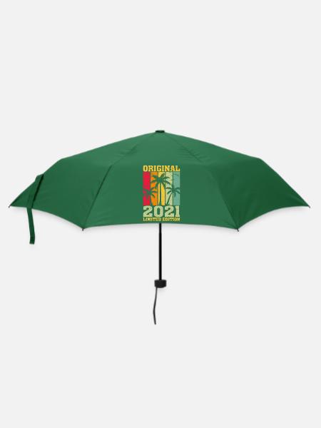 2021 Limitierte Originalausgabe - Regenschirm (klein) - Flaschengrün