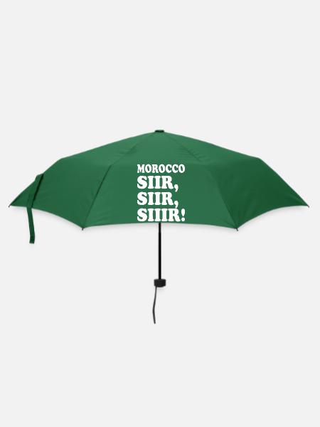 Marokko - Regenschirm (klein) - Flaschengrün