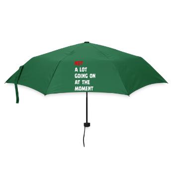 Im Moment ist nicht viel los - Regenschirm (klein) - Flaschengrün - Vorne