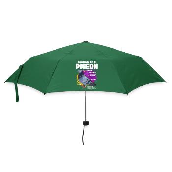Taube - Regenschirm (klein) - Flaschengrün - Vorne