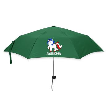 4. Juli Americorn - Regenschirm (klein) - Flaschengrün - Vorne