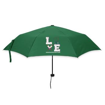 Gerontologie Krankenschwester Praktiker Design - Regenschirm (klein) - Flaschengrün - Vorne