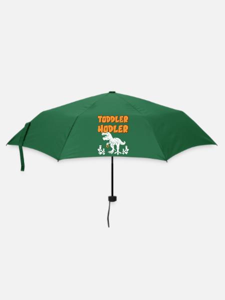 Krypto Kryptowährung - Regenschirm (klein) - Flaschengrün