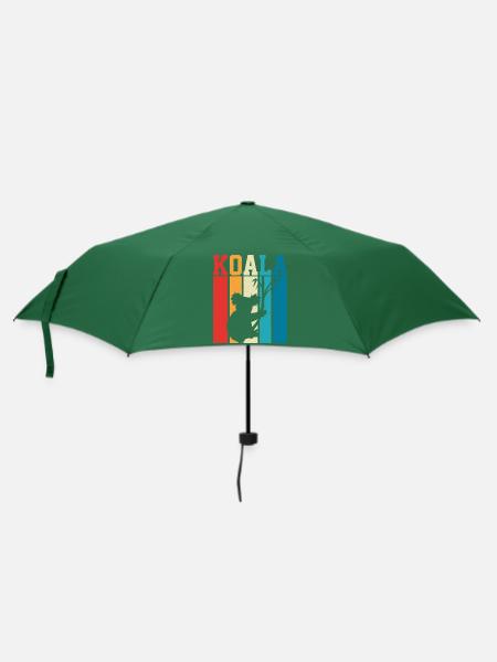 Koala - Regenschirm (klein) - Flaschengrün