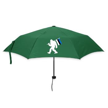Estland Bigfoot - Regenschirm (klein) - Flaschengrün - Vorne