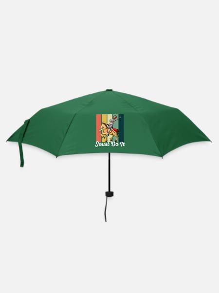 Ritter Mittelalterliche Renaissance-Ritterrüstung - Regenschirm (klein) - Flaschengrün