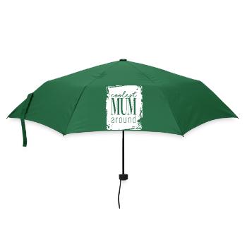 Beste Mama - Regenschirm (klein) - Flaschengrün - Vorne