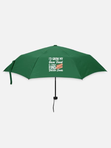 Bacon - Regenschirm (klein) - Flaschengrün