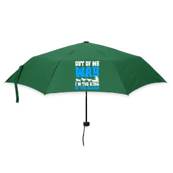 Schlittenfahren Schlittenhunde - Regenschirm (klein) - Flaschengrün - Vorne