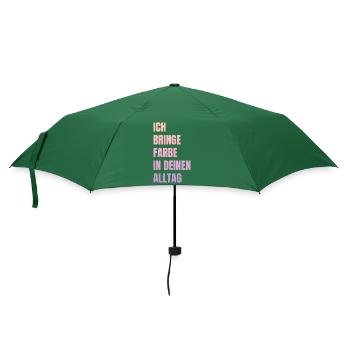 Ich Bringe Farbe Maler Papa Lackierer - Regenschirm (klein) - Flaschengrün - Vorne