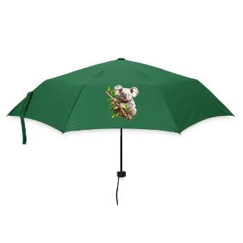 Koalas Koala - Regenschirm (klein) - Flaschengrün - Vorne