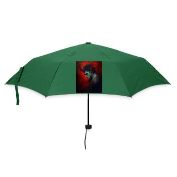 Teufel - Regenschirm (klein) - Flaschengrün - Vorne
