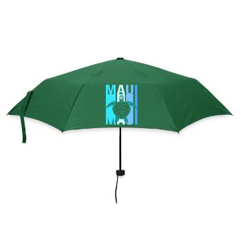 Maui Hawaii Hawaiian - Regenschirm (klein) - Flaschengrün - Vorne