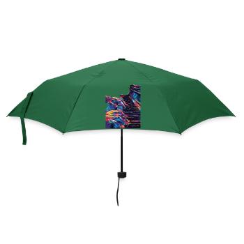 Klavier - Regenschirm (klein) - Flaschengrün - Vorne