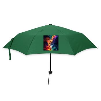 Harfe - Regenschirm (klein) - Flaschengrün - Vorne