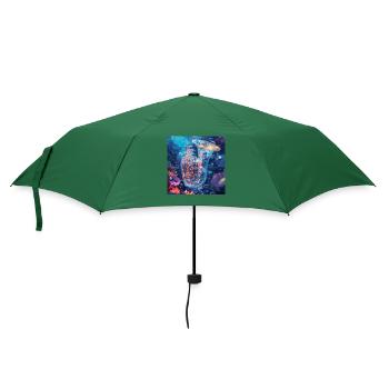 Tuba - Regenschirm (klein) - Flaschengrün - Vorne