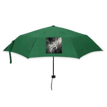 Saxophon - Regenschirm (klein) - Flaschengrün - Vorne
