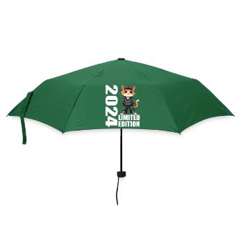 Limited Edition 2024 Geburtstag 2024 Geboren - Regenschirm (klein) - Flaschengrün - Vorne