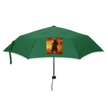Cowboy - Regenschirm (klein) - Flaschengrün - Vorne