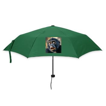 Gorilla - Regenschirm (klein) - Flaschengrün - Vorne