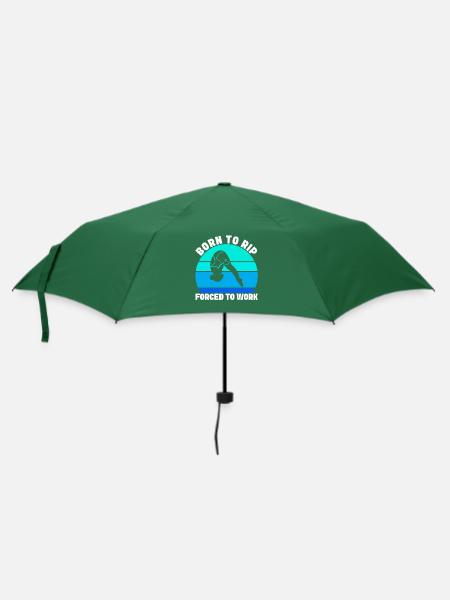 Kunstspringen Turmspringer Sprungbrett - Regenschirm (klein) - Flaschengrün