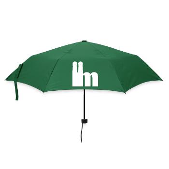 Servus - Gruß aus München - Frauenkirche - Regenschirm (klein) - Flaschengrün - Vorne