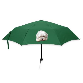 Maltese - Regenschirm (klein) - Flaschengrün - Vorne
