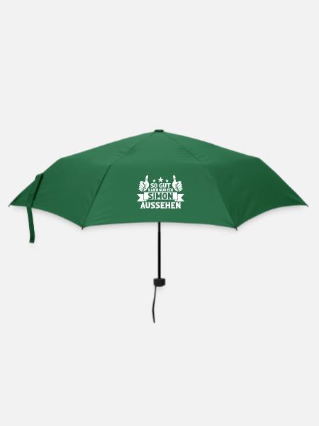 Simon - Regenschirm (klein) - Flaschengrün