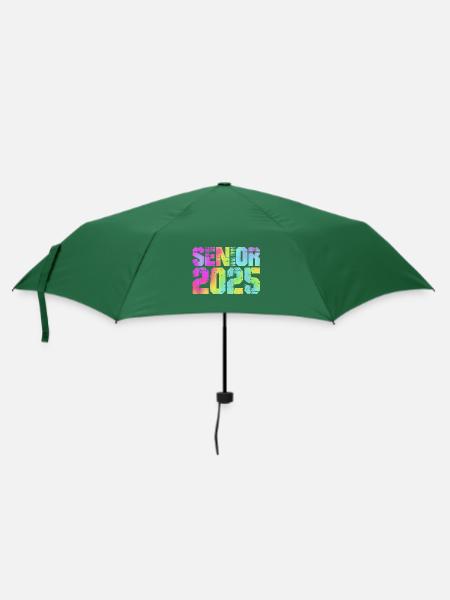 Klasse von 2025 - Regenschirm (klein) - Flaschengrün