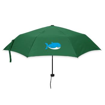 Wal - Regenschirm (klein) - Flaschengrün - Vorne
