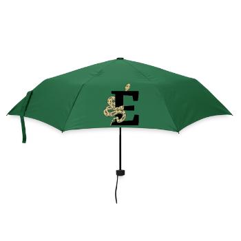 Buchstabe e Schlange - Regenschirm (klein) - Flaschengrün - Vorne